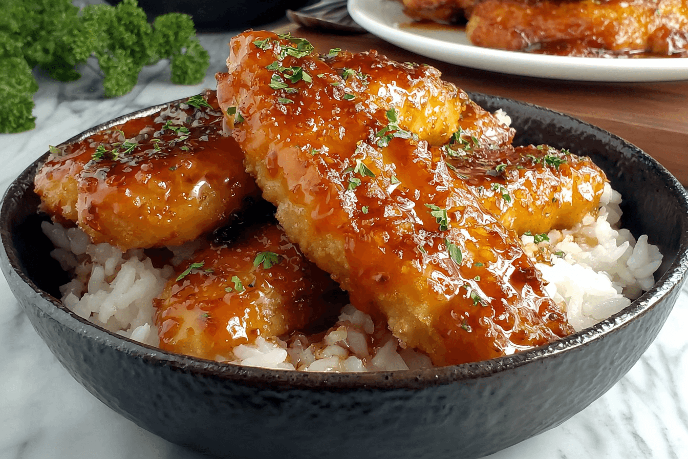 Lemon Honey Glazed Chicken Recipe