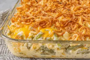 Mac And Cheese Green Bean Casserole