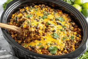 Mexican Beef Taco Lasagna