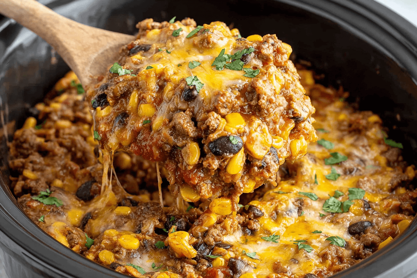 Mexican Beef Taco Lasagna Recipe