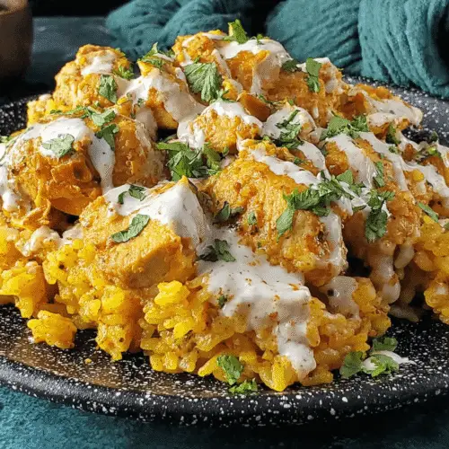 Mexican Chicken And Rice With Queso Recipe