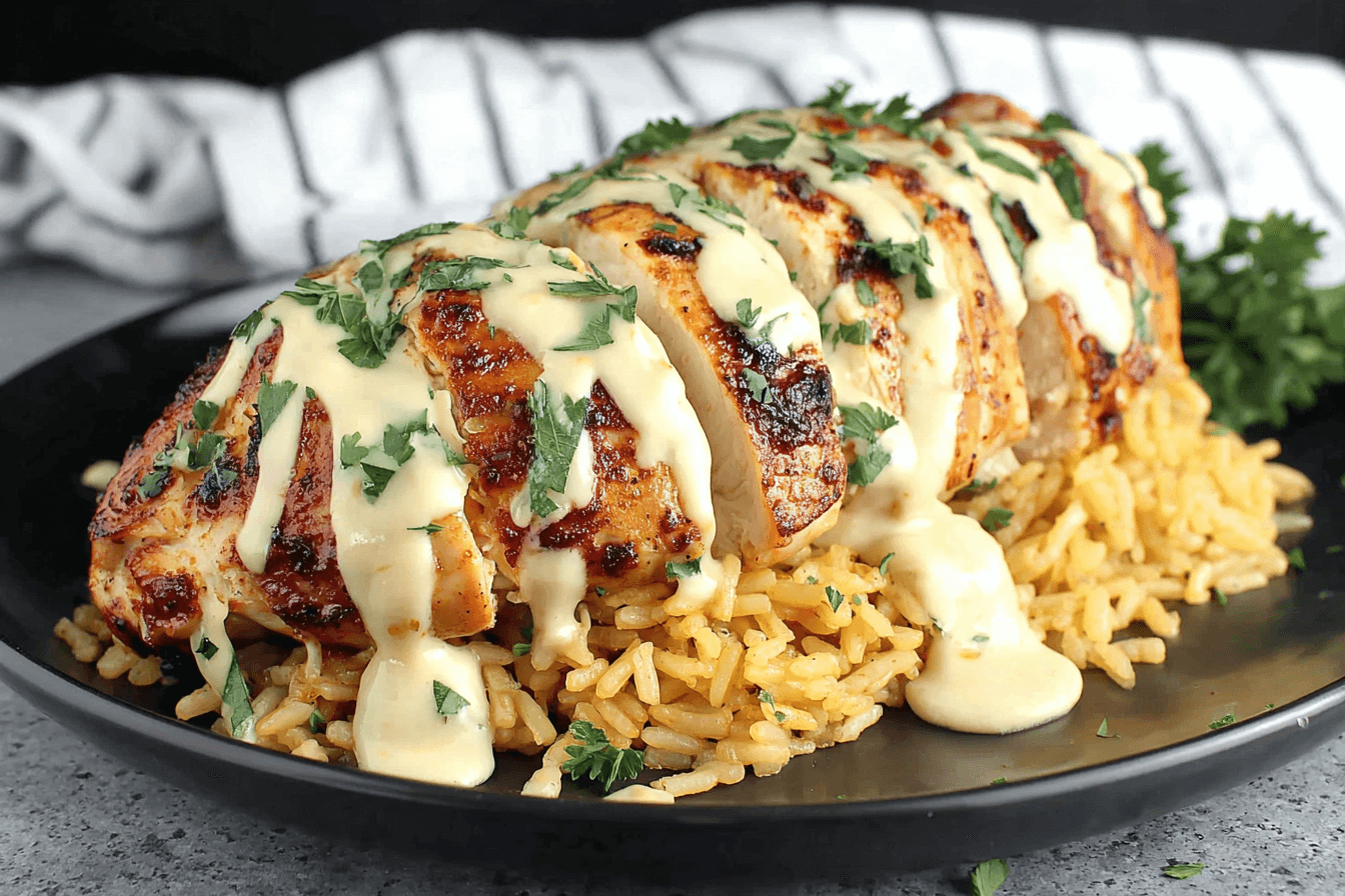 Mexican Chicken With Cheese Sauce Recipe