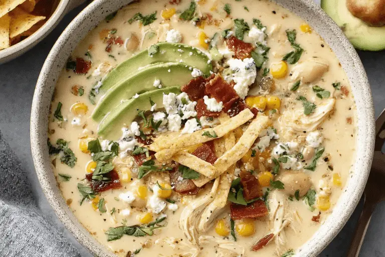 Mexican Street Corn White Chicken Chili Recipe