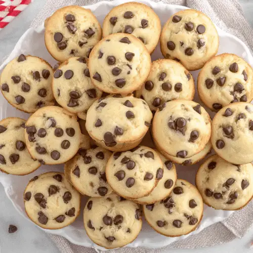 Mini Chocolate Chip Greek Yogurt Muffins Recipe