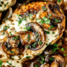 Mushroom Mozzarella Chicken Bake Recipe
