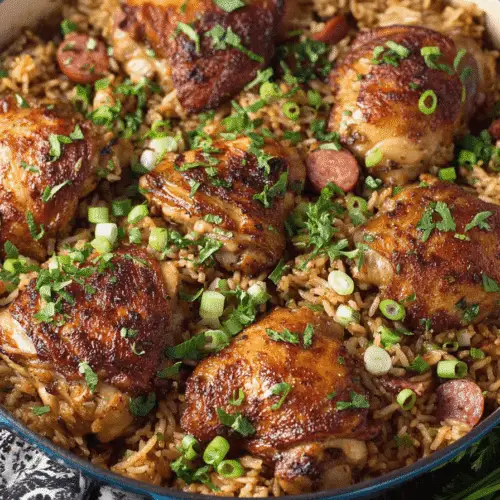 One Pot Chicken And Dirty Rice Recipe
