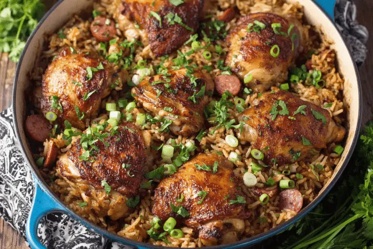 One Pot Chicken And Dirty Rice Recipe