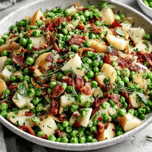 Pancetta and Pear Peas Recipe