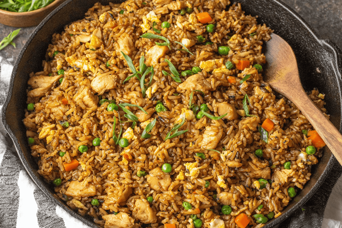 Restaurant-Style Chicken Fried Rice Recipe