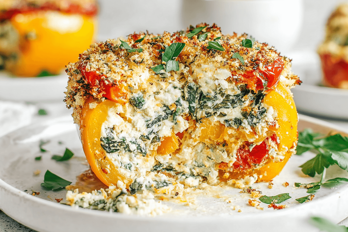 Ricotta Stuffed Peppers Recipe