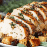 Sheet Pan Herb Roasted Turkey And Cranberry Pecan Stuffing Recipe