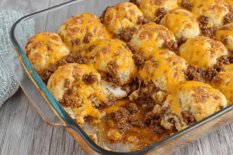 Sloppy Joe Biscuit Casserole Recipe