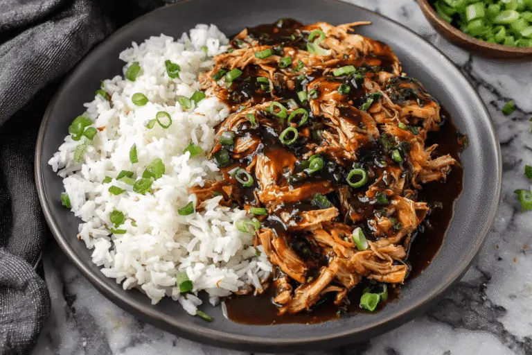 Slow Cooker Bourbon Chicken Recipe