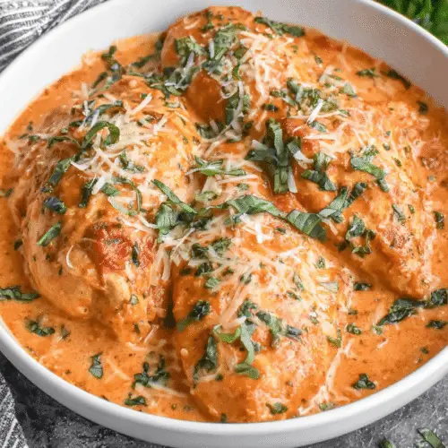 Slow Cooker Creamy Tomato Basil Recipe