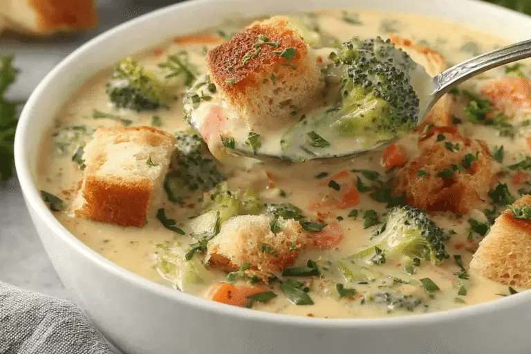 Smoked Gouda Broccoli Soup Recipe