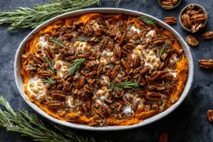 Southern Maple Sweet Potato Casserole