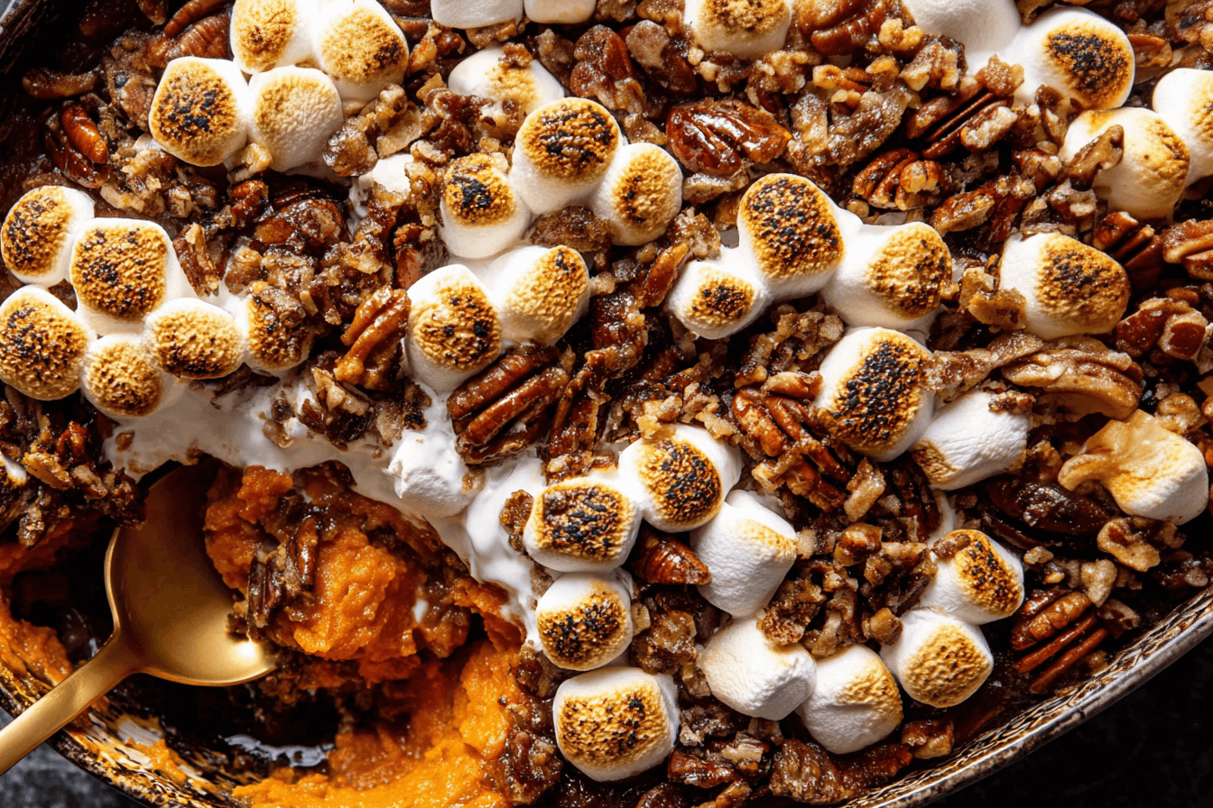 Southern Maple Sweet Potato Casserole Recipe