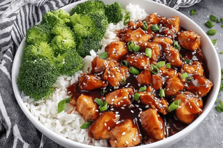 Teriyaki Chicken Rice Bowl Recipe