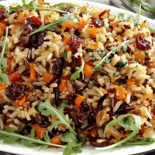 Thanksgiving Wild Rice Recipe