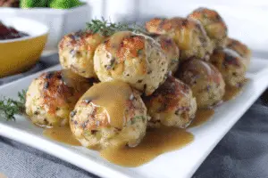 Turkey Stuffing Balls