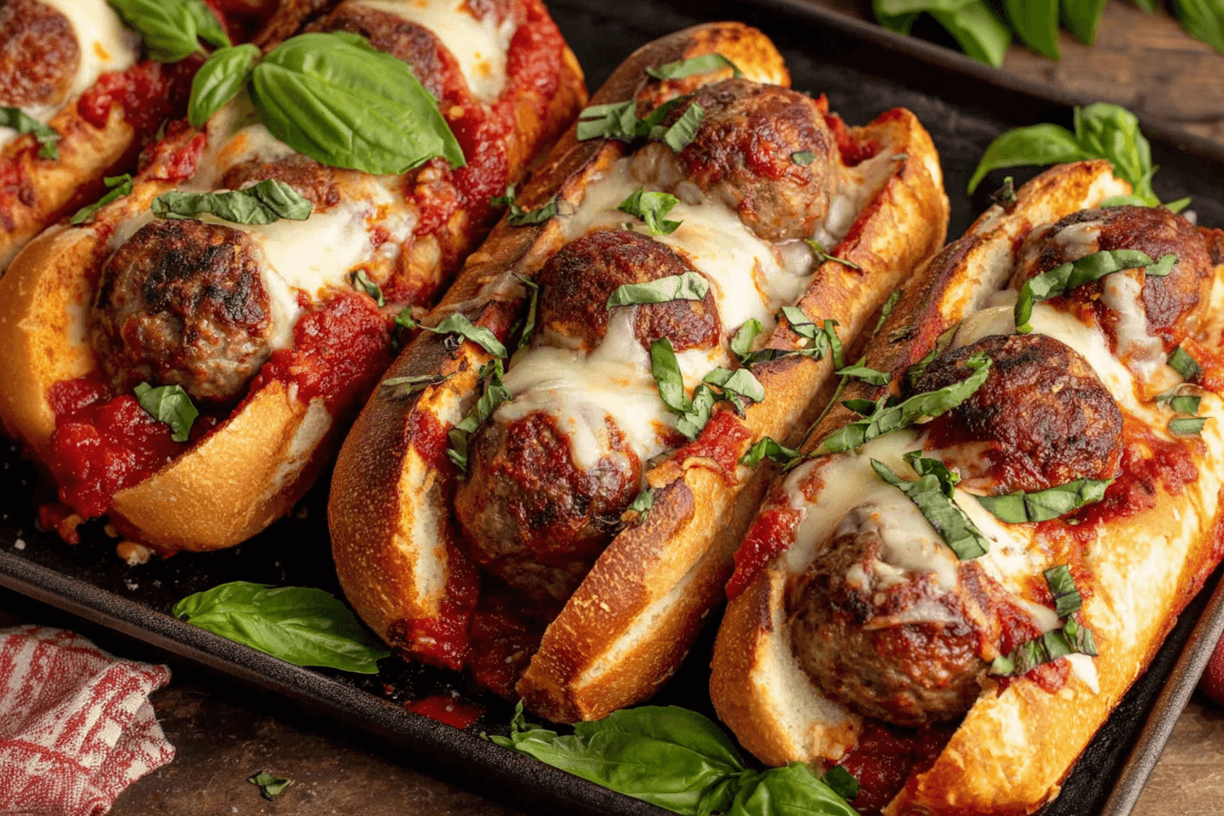 Ultimate Meatball Subs Recipe