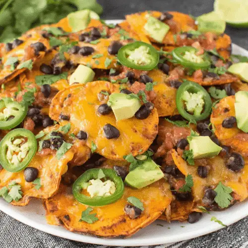 Loaded Sweet Potato Nachos Recipe