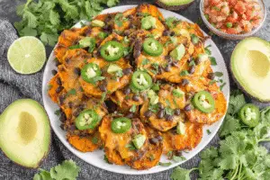 Loaded Sweet Potato Nachos