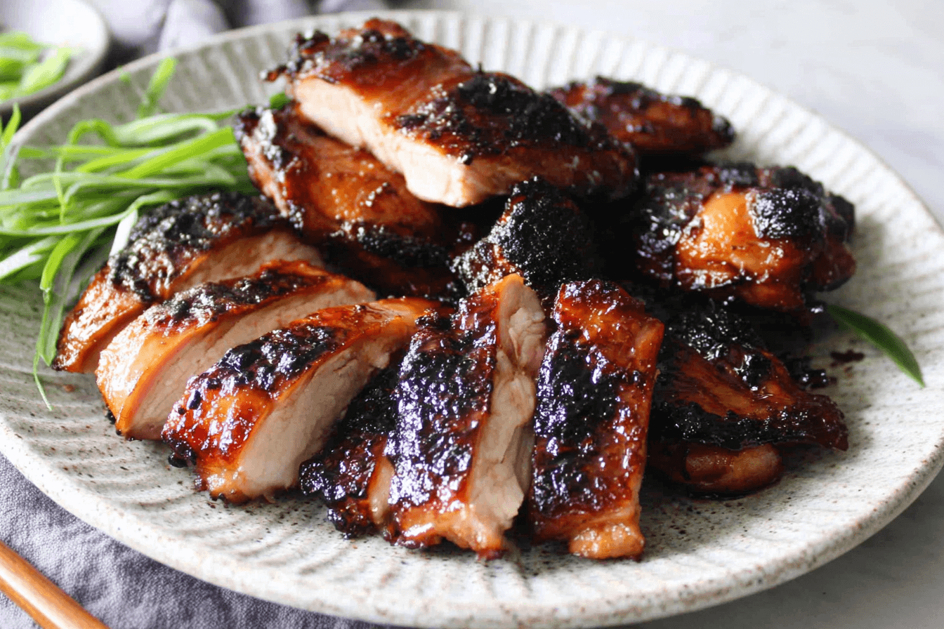 Air Fryer Soy Sauce Chicken Thighs Recipe