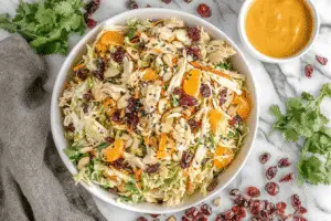 Asian Chicken Cranberry Salad