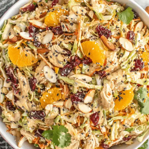 Asian Chicken Cranberry Salad Recipe