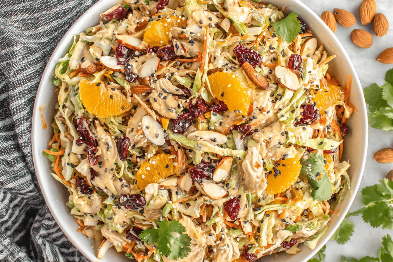 Asian Chicken Cranberry Salad Recipe