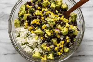 Avocado Black Bean Salad