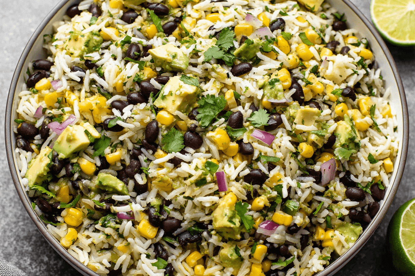 Avocado Black Bean Salad Recipe