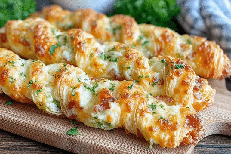 Bacon and Cheese Twists Recipe