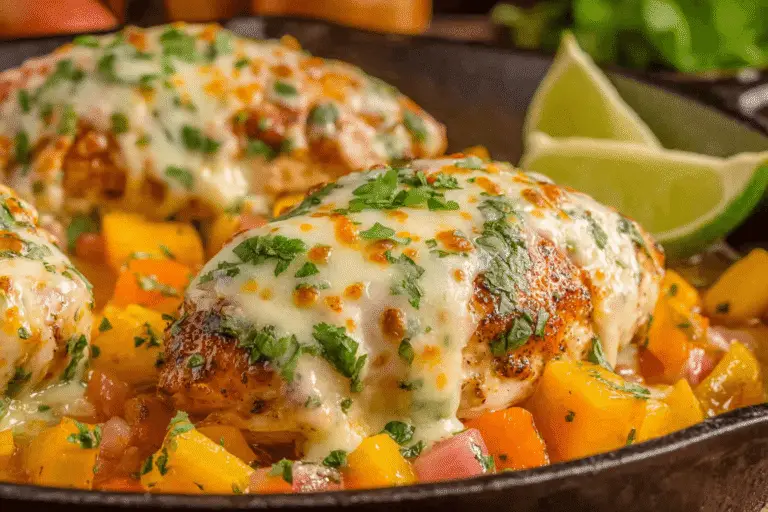 Baja Chicken with Sauteed Vegetables Recipe