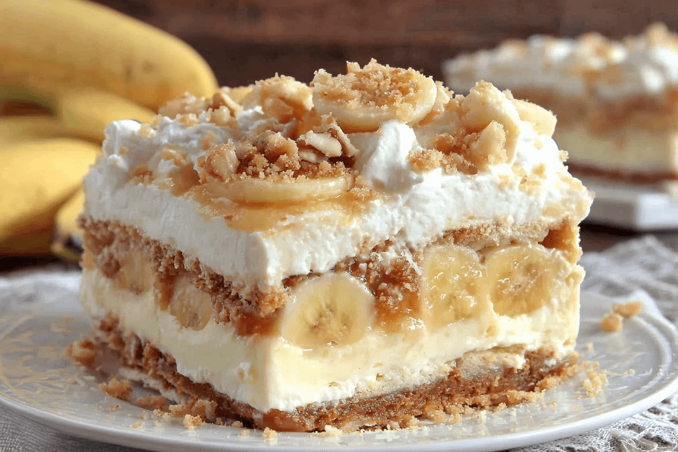 Banana Pudding Lasagna Recipe