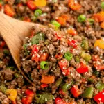 Beef And Pepper Rice Bowls Recipe