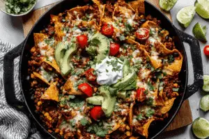 Beef Enchilada Skillet Bake
