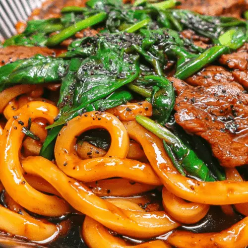 Beef Udon Stir-Fry Recipe