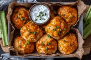 Buffalo Chicken Bombs