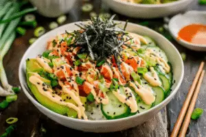 California Roll Sushi Bowls