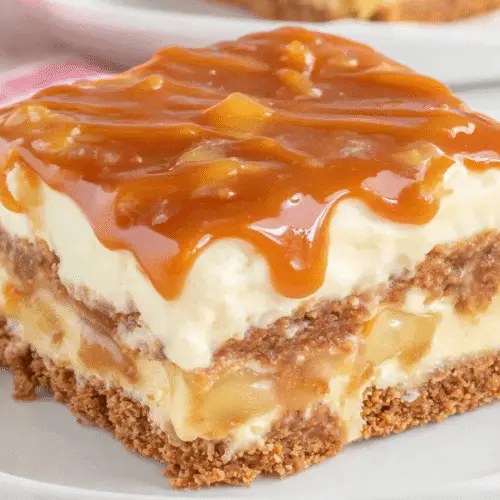 Caramel Apple Eclair Cake Recipe