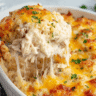 Cheesy Chicken and Cauliflower Casserole Recipe