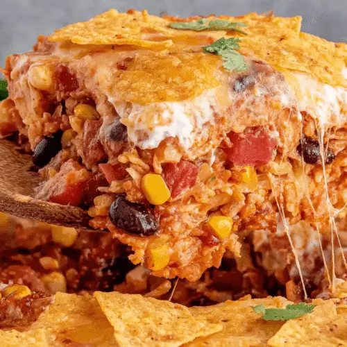 Cheesy Dorito Veggie Casserole Recipe