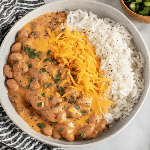 Cheesy Pinto Beans Recipe