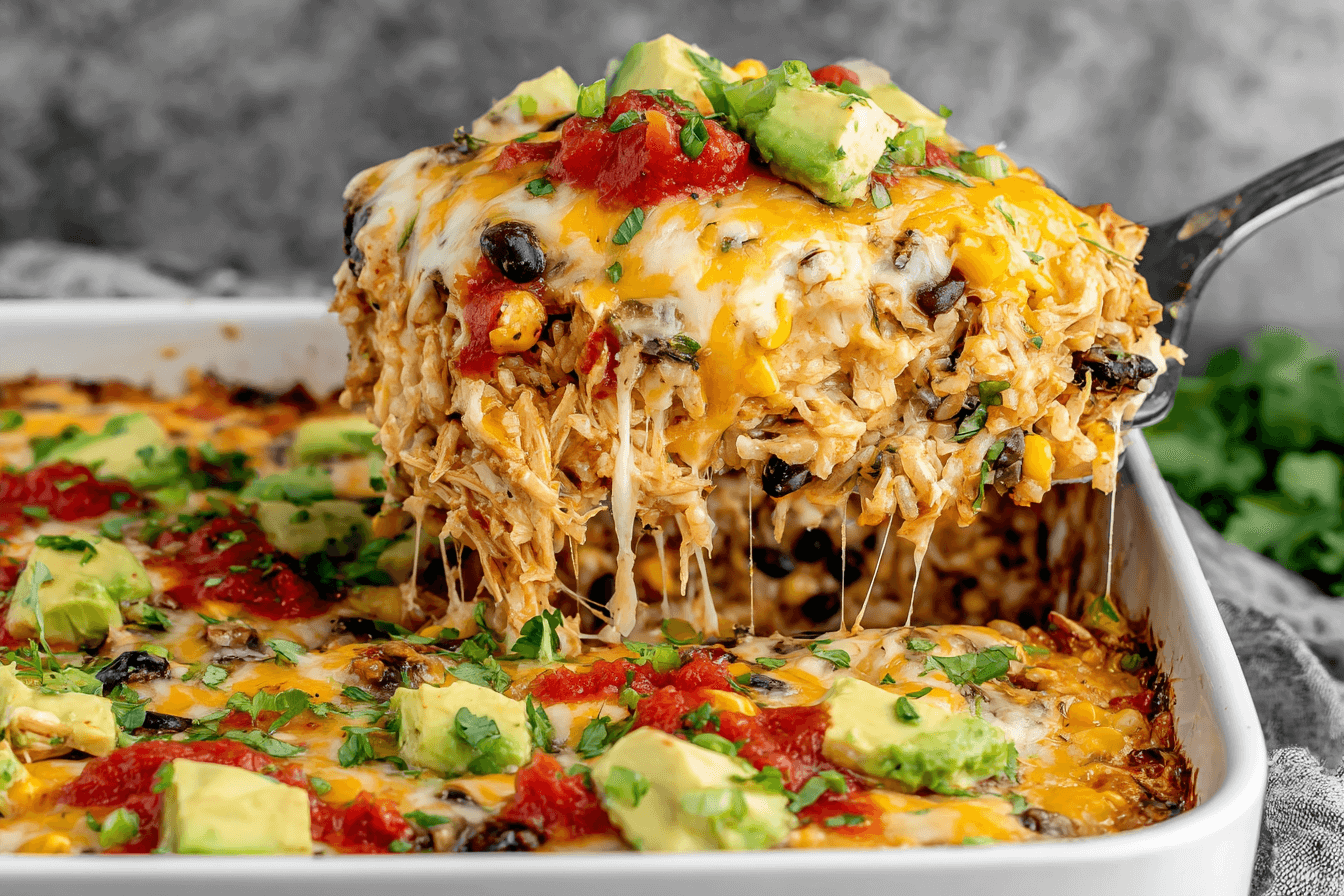 Chicken Burrito Casserole Recipe