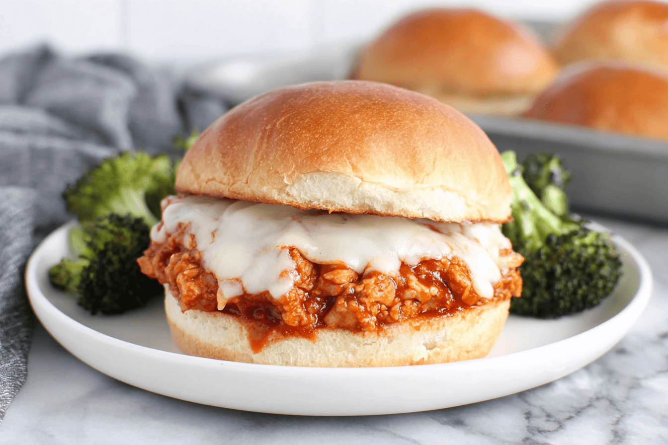 Chicken Parmesan Sloppy Joes Recipe