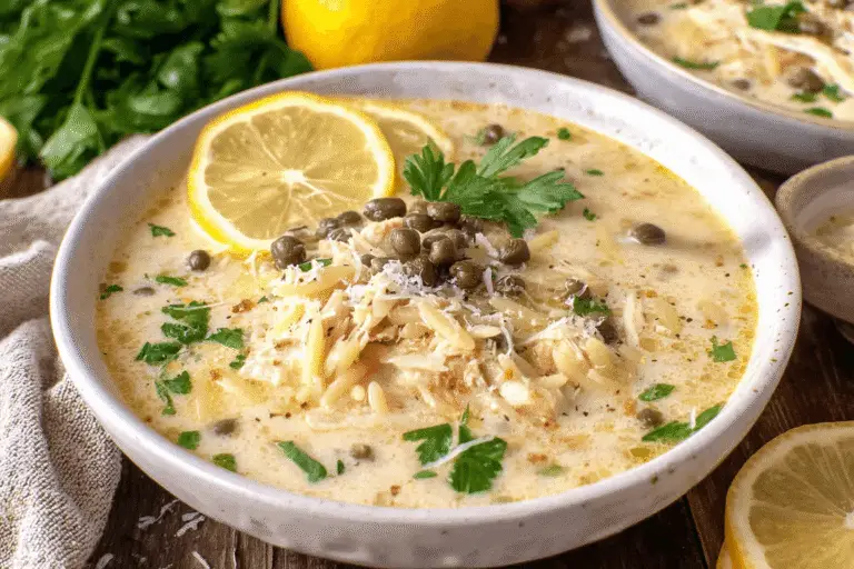 Chicken Piccata Soup Recipe