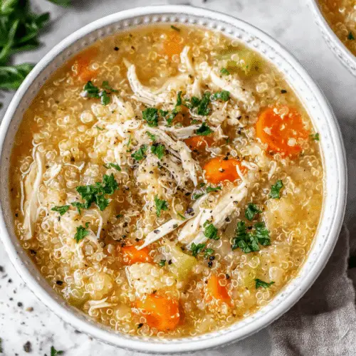 Chicken Quinoa Soup Recipe