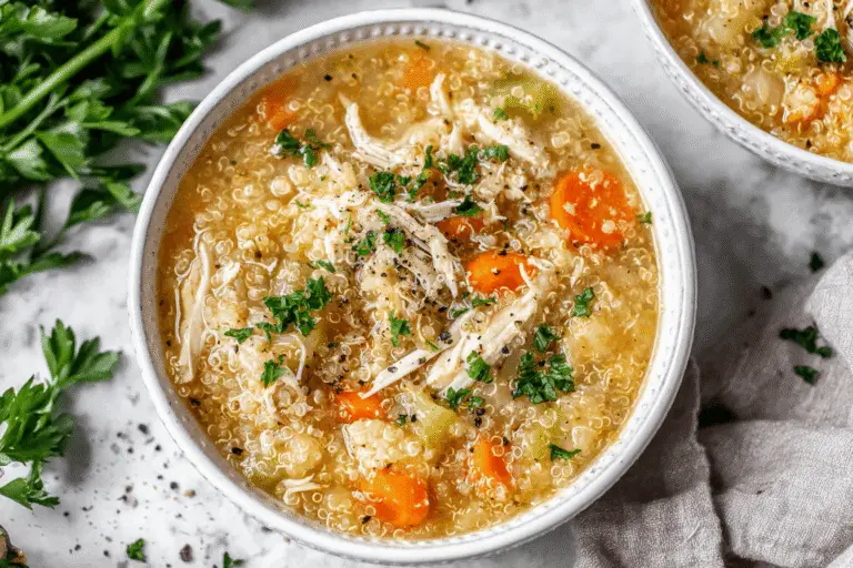 Chicken Quinoa Soup Recipe